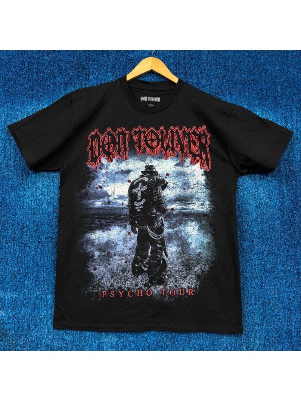 Don Toliver Psycho Tour T-Shirt Size Large